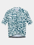 CAFÉ DU CYCLISTE Laurette Jersey - Stars Dark Sea