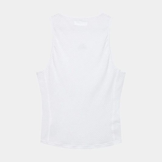 CAFE DU CYCLISTE Liliane Sleeveless Women Base Layer - White