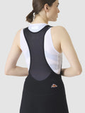 CAFE DU CYCLISTE Liliane Sleeveless Women Base Layer - White