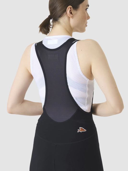 CAFE DU CYCLISTE Liliane Sleeveless Women Base Layer - White