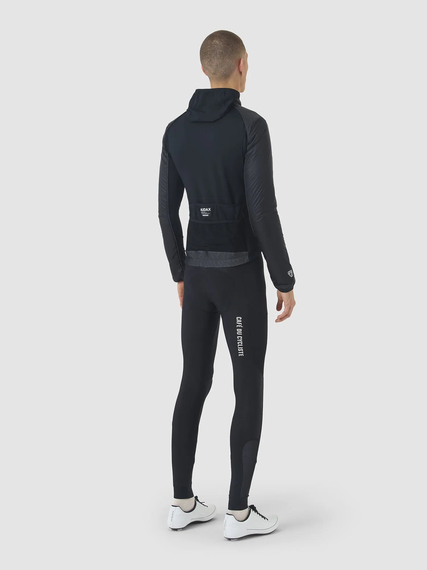 CAFE DU CYCLISTE Lise Insulated Jacket - Black