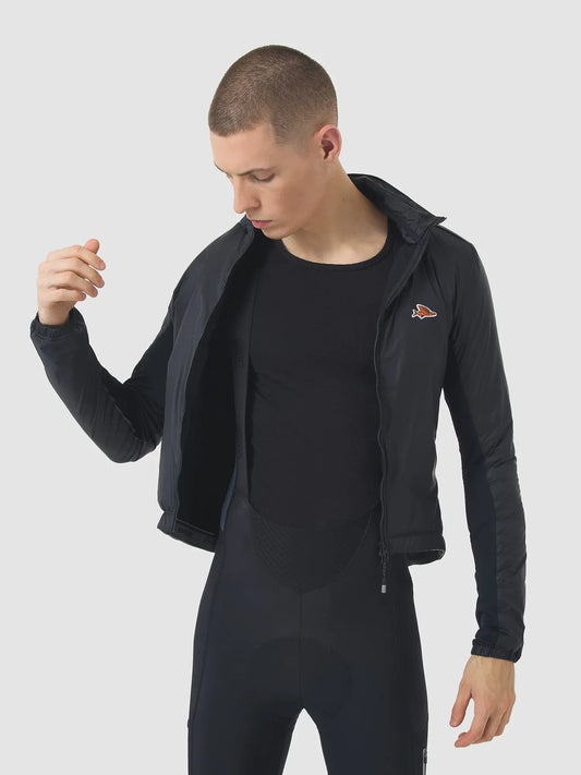 CAFE DU CYCLISTE Lise Insulated Jacket - Black