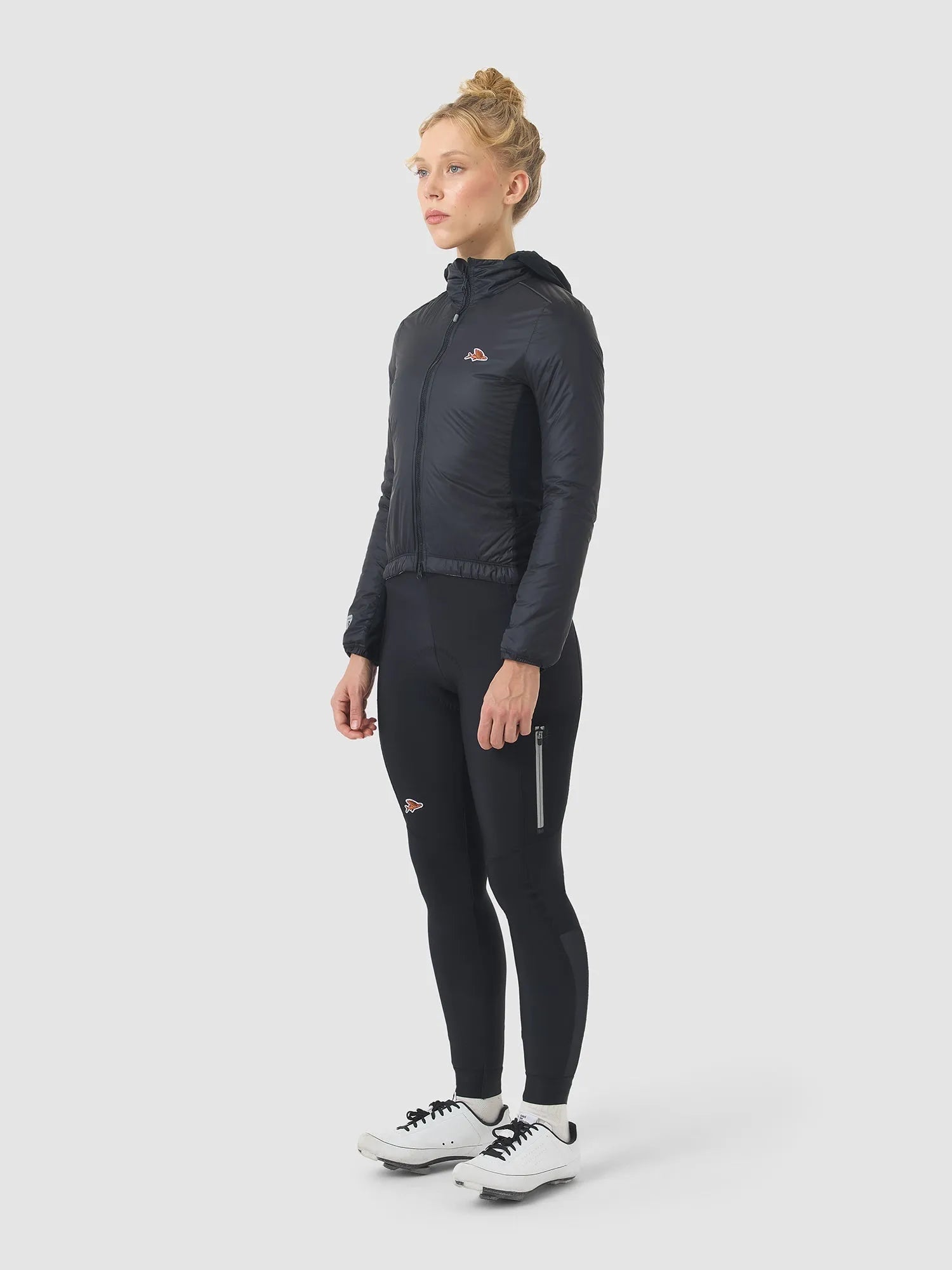 CAFE DU CYCLISTE Lise Insulated Women Jacket - Black