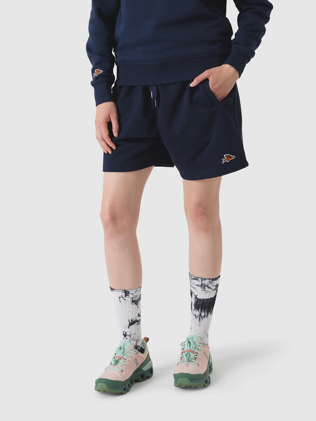 CAFE DU CYCLISTE Loan Shorts - Navy