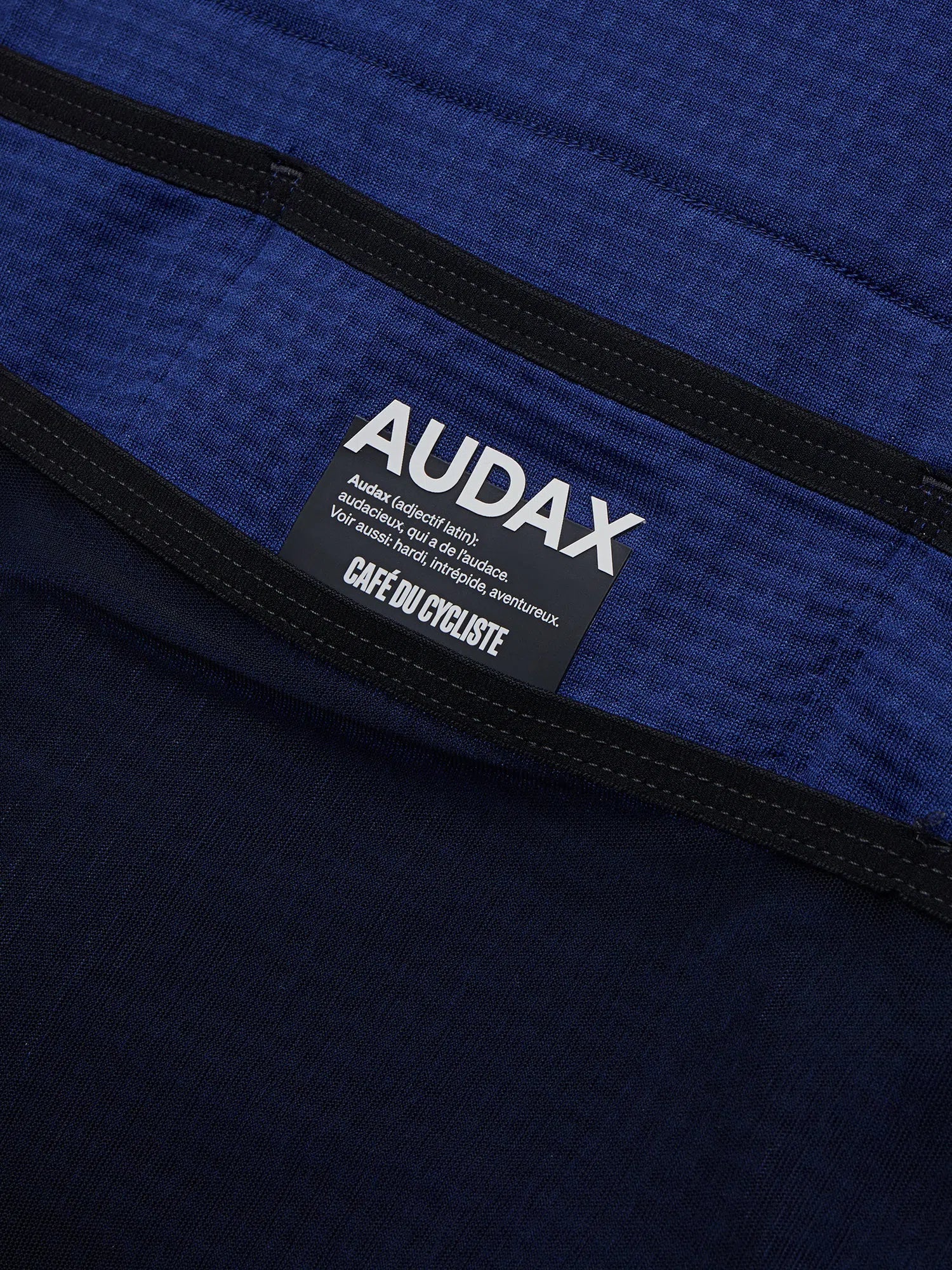 CAFE DU CYCLISTE Lorenne Audax Long Sleeve Jersey - Navy