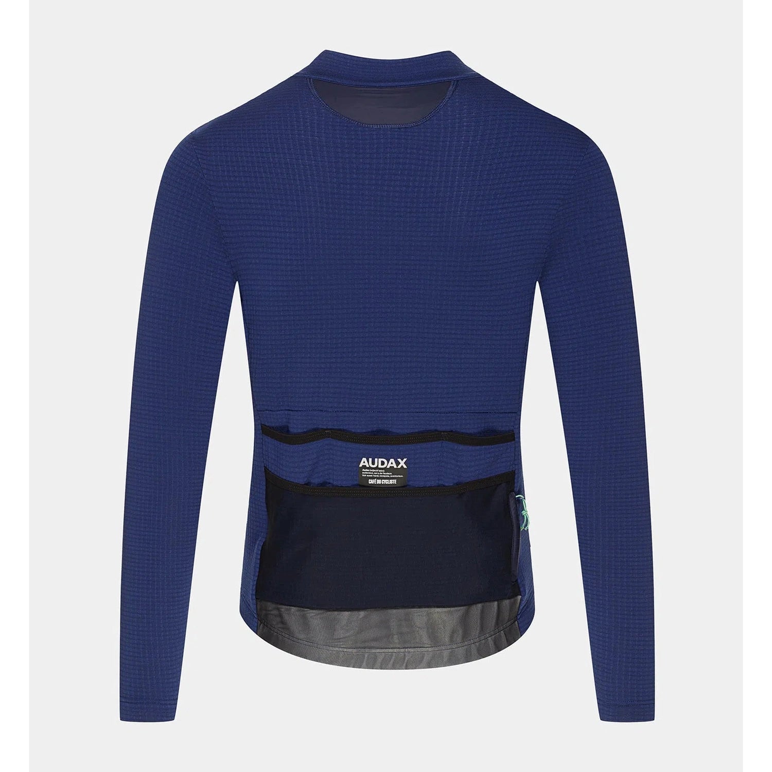 CAFE DU CYCLISTE Lorenne Audax Long Sleeve Jersey - Navy