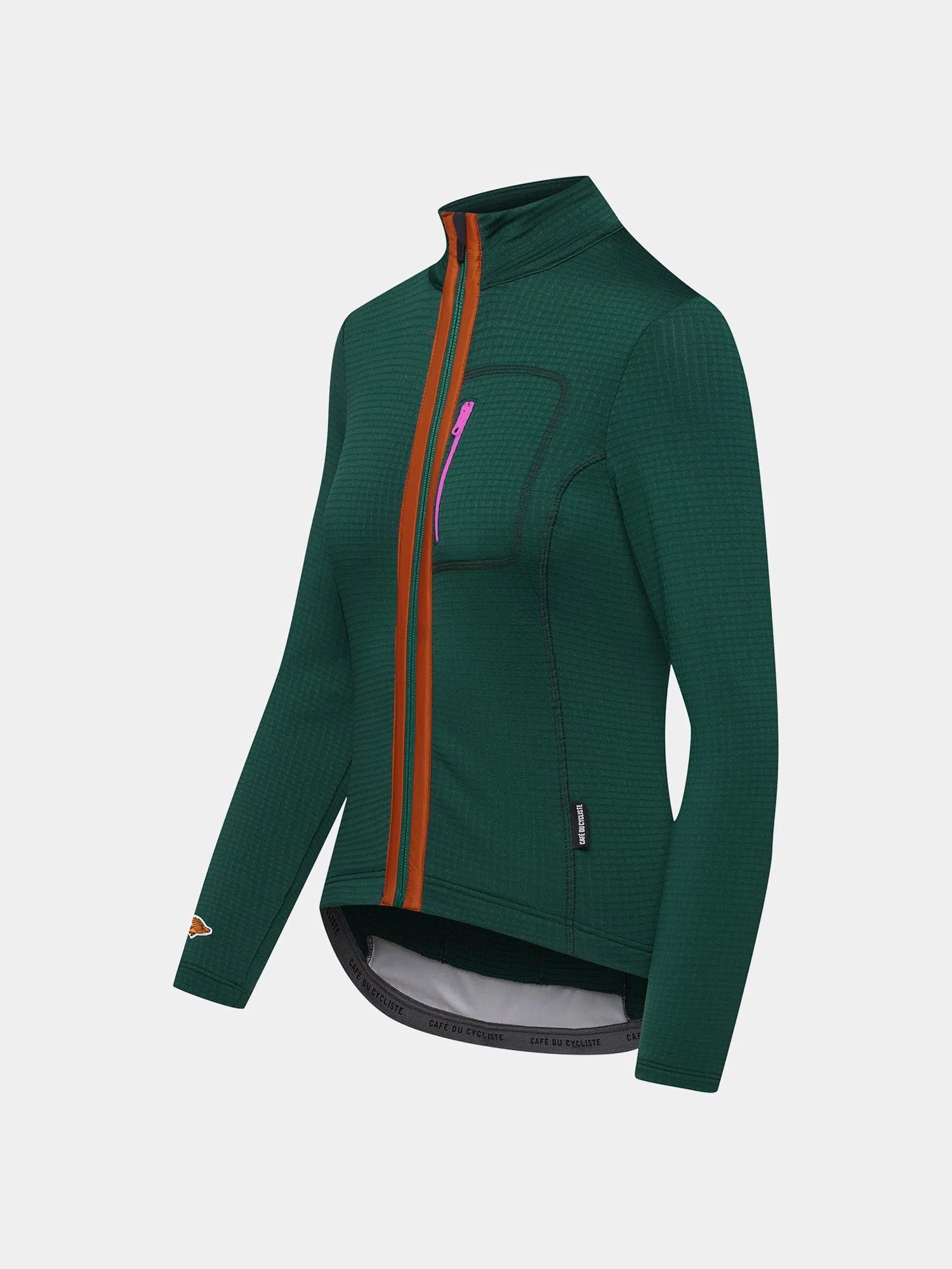 CAFE DU CYCLISTE Lorenne Audax Women Long Sleeve Jersey - Alpine Green