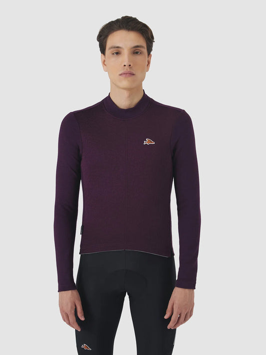 CAFE DU CYCLISTE Lydia Audax Long Sleeve Jersey - Quetsche