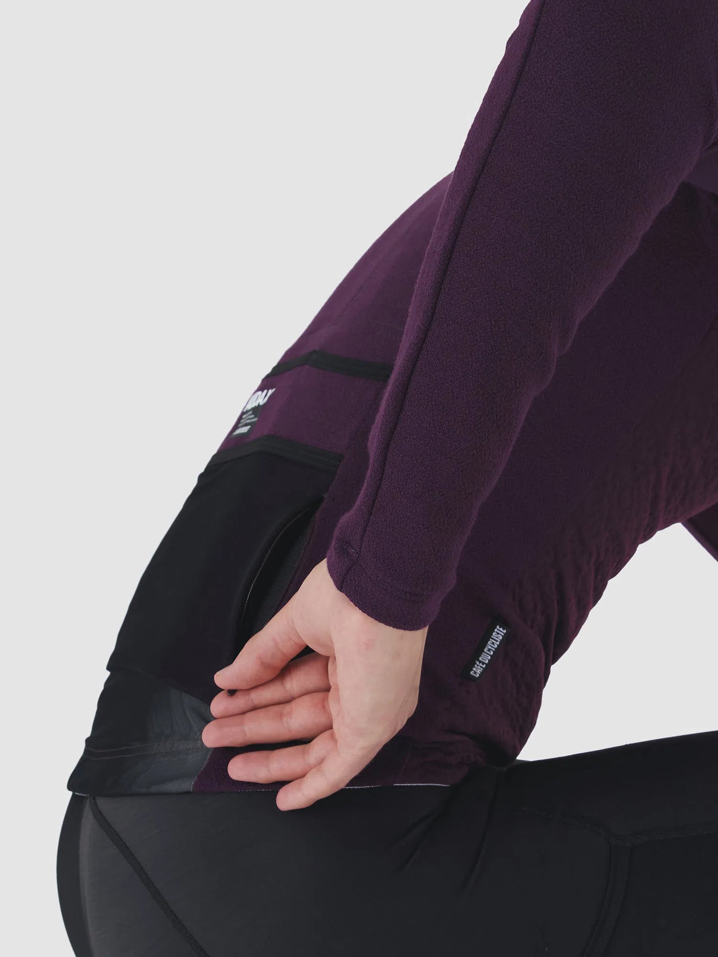 CAFE DU CYCLISTE Lydia Audax Long Sleeve Jersey - Quetsche