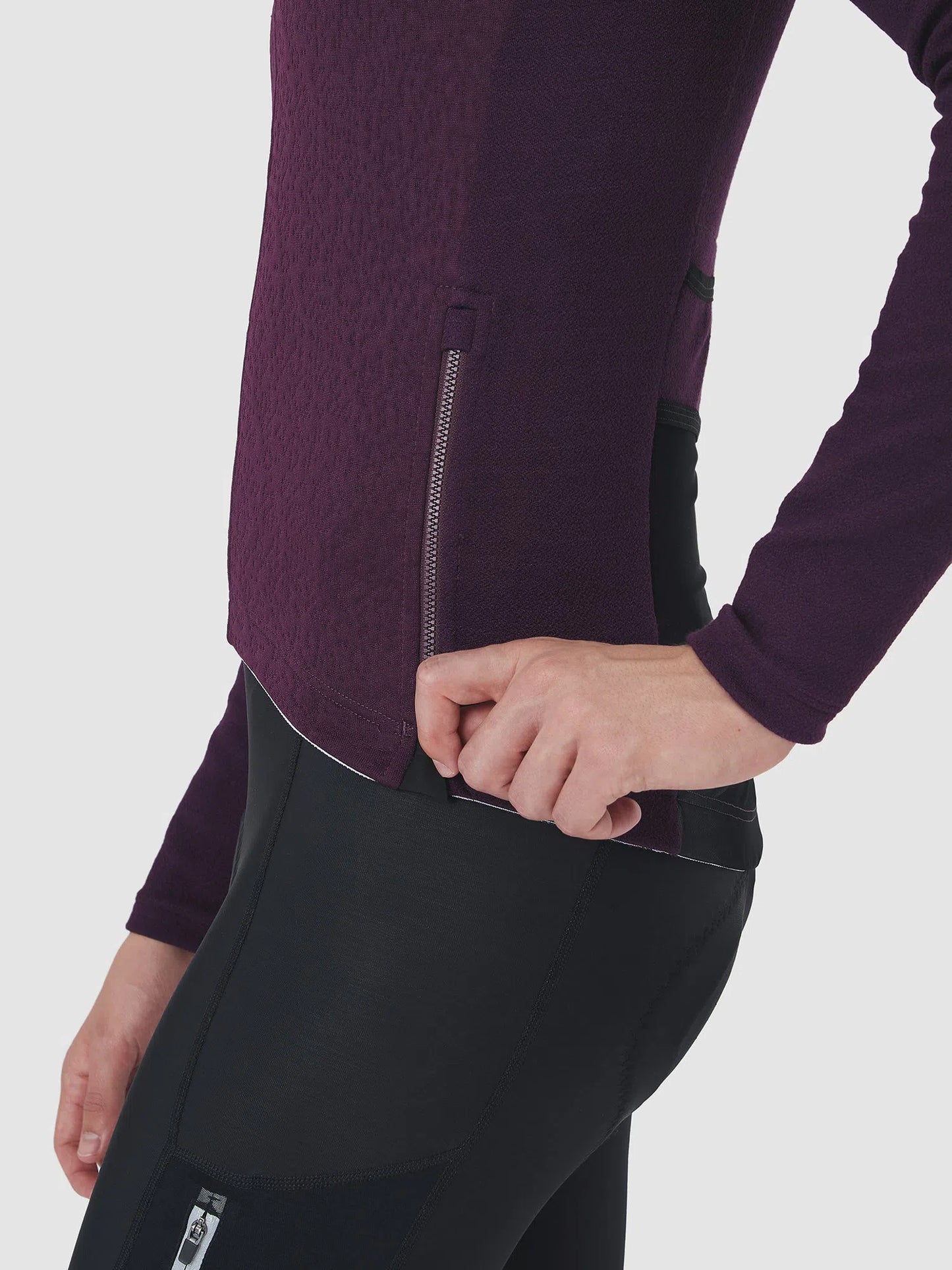 CAFE DU CYCLISTE Lydia Audax Long Sleeve Jersey - Quetsche