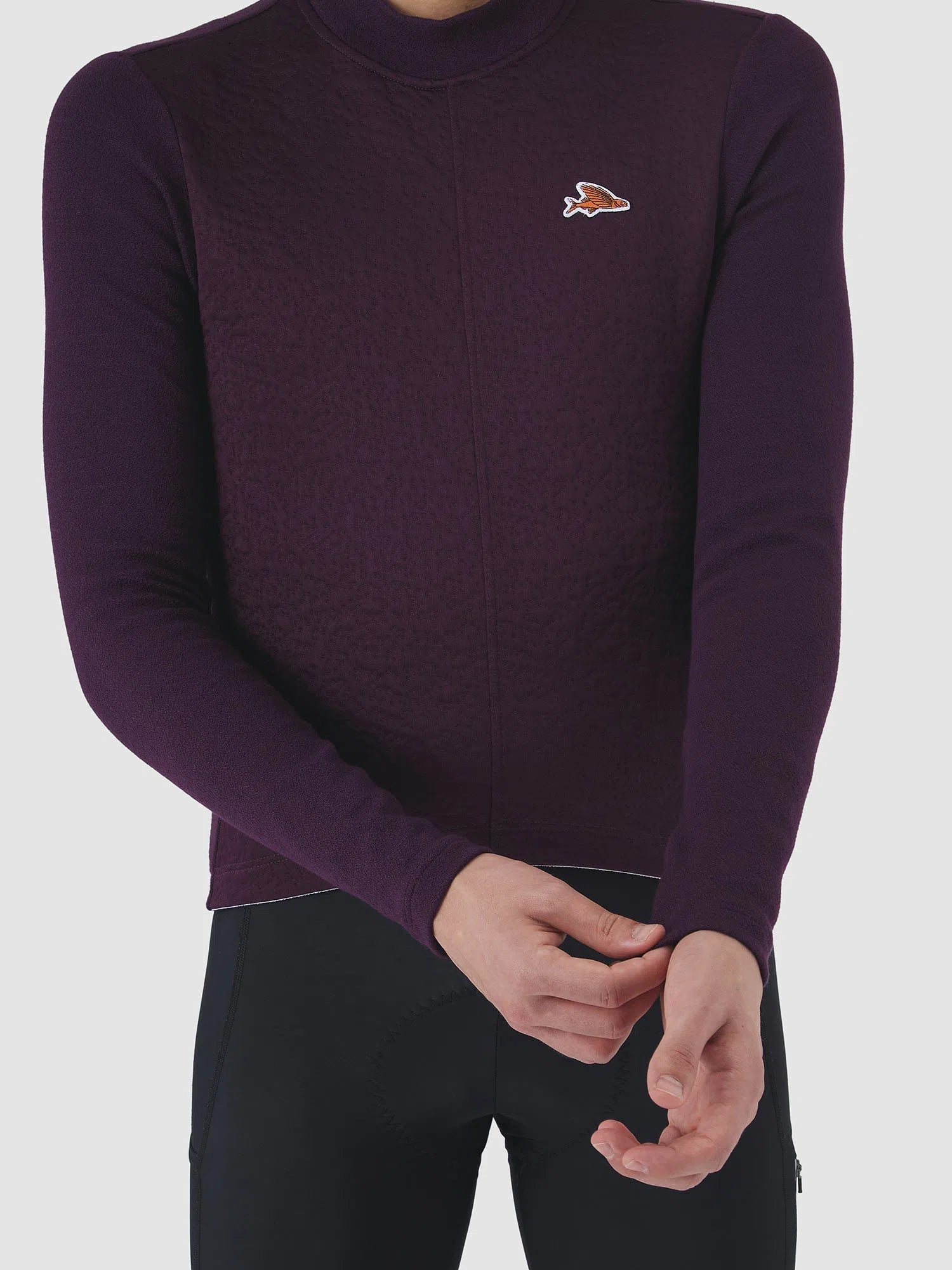 CAFE DU CYCLISTE Lydia Audax Long Sleeve Jersey - Quetsche