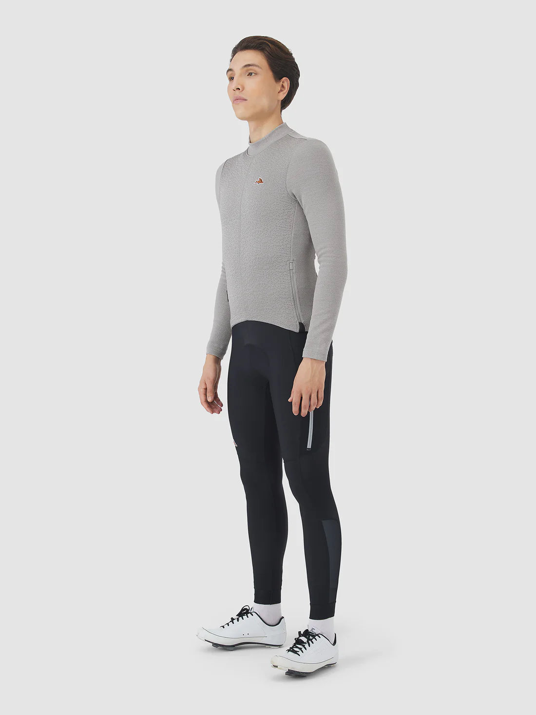 CAFE DU CYCLISTE Lydia Midweight LS Jersey - Mountain Fog