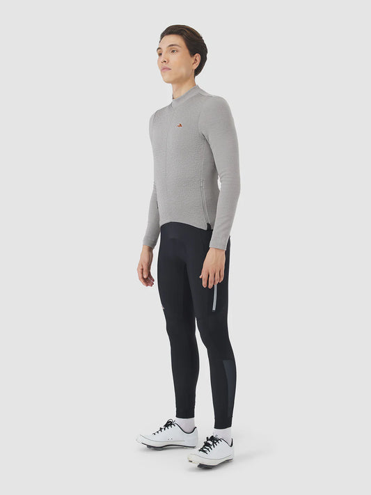 CAFE DU CYCLISTE Lydia Midweight LS Jersey - Mountain Fog