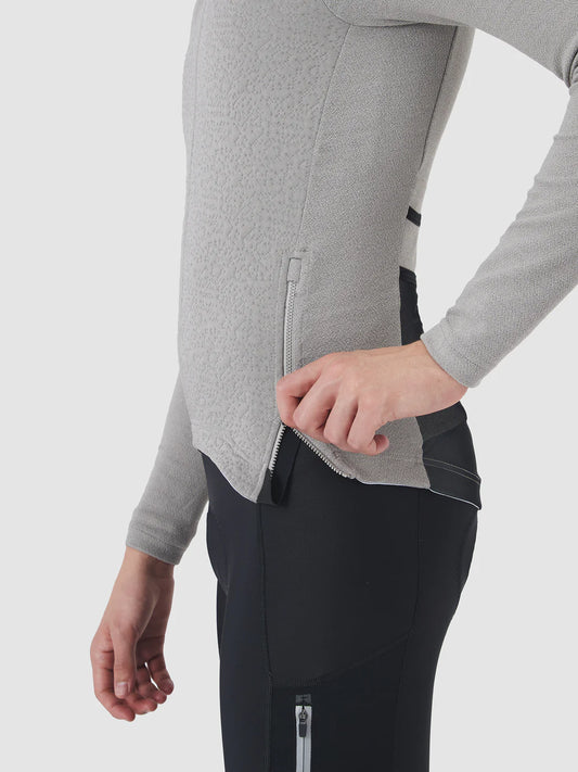 CAFE DU CYCLISTE Lydia Midweight LS Jersey - Mountain Fog