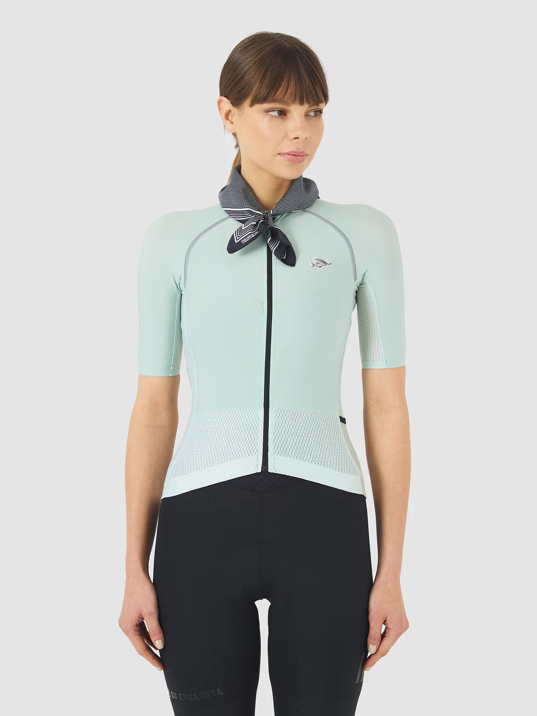 CAFE DU CYCLISTE Magda Audax Cycling Women Jersey - Jadeite