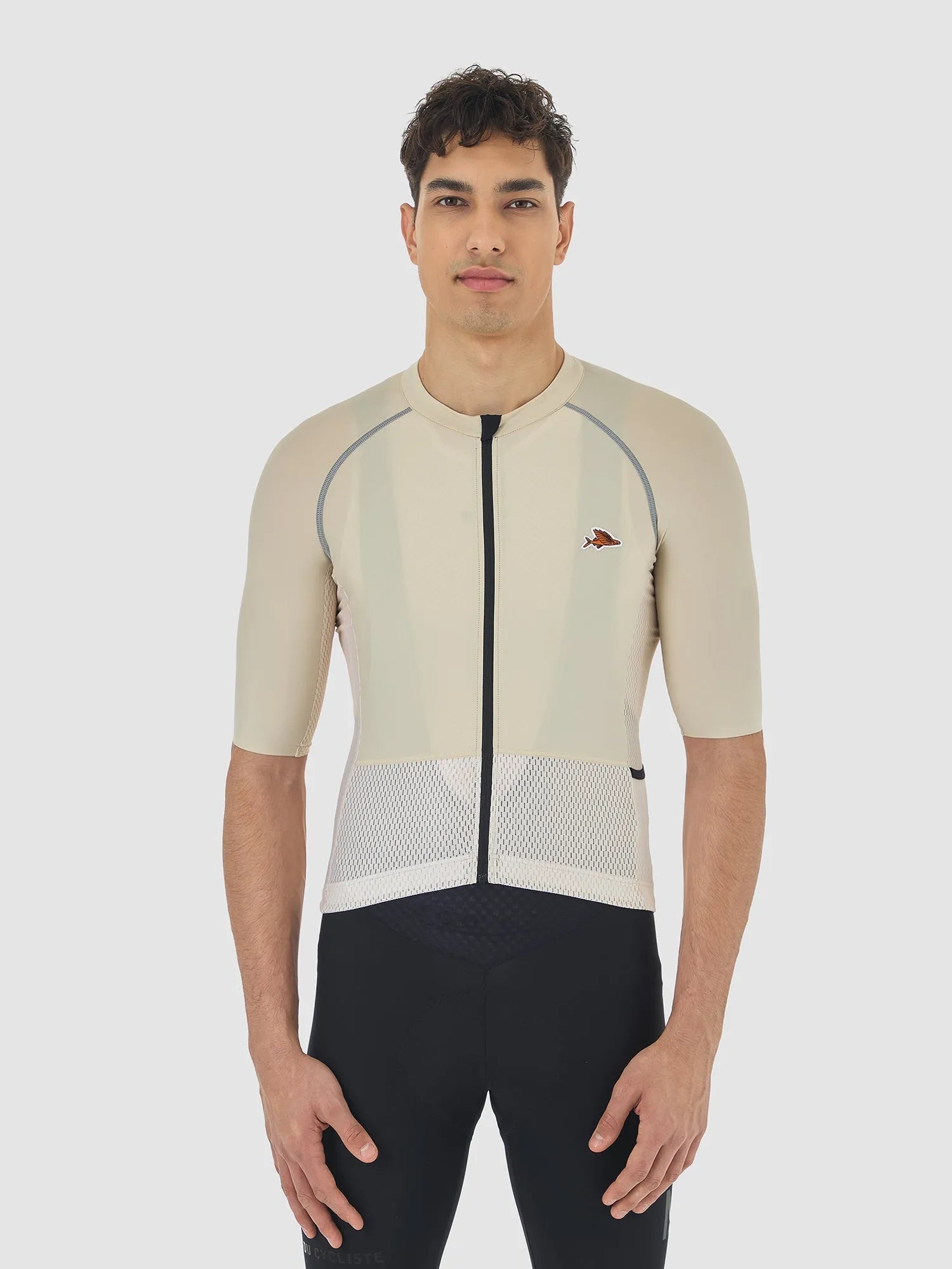 CAFE DU CYCLISTE Magda Lightweight Jersey - Chalk