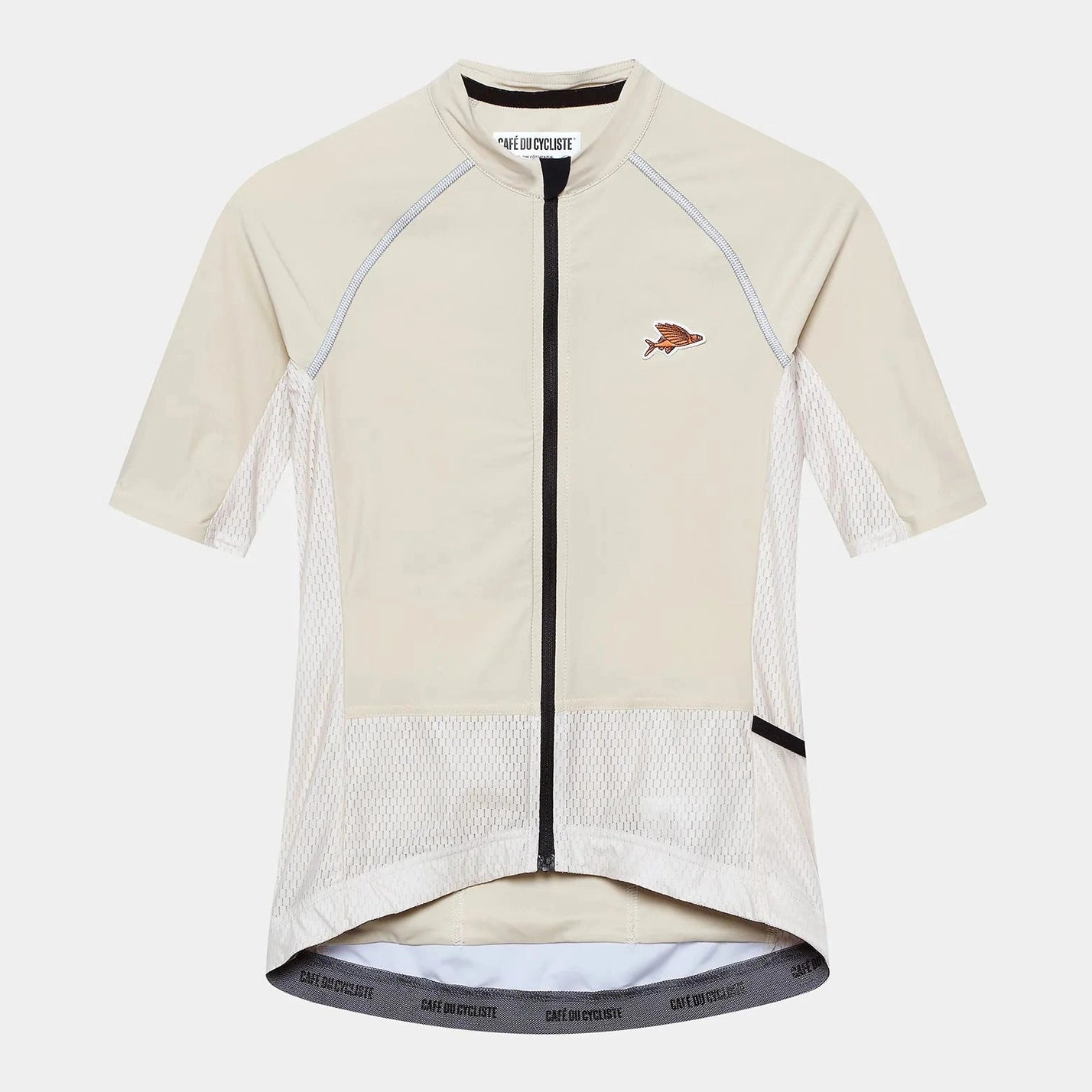 CAFE DU CYCLISTE Magda Lightweight Women Jersey - Chalk