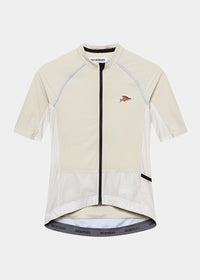 CAFE DU CYCLISTE Magda Lightweight Women Jersey - Chalk