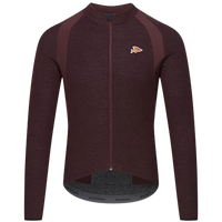 CAFE DU CYCLISTE Margueritte Long Sleeve Jersey - Quetsche