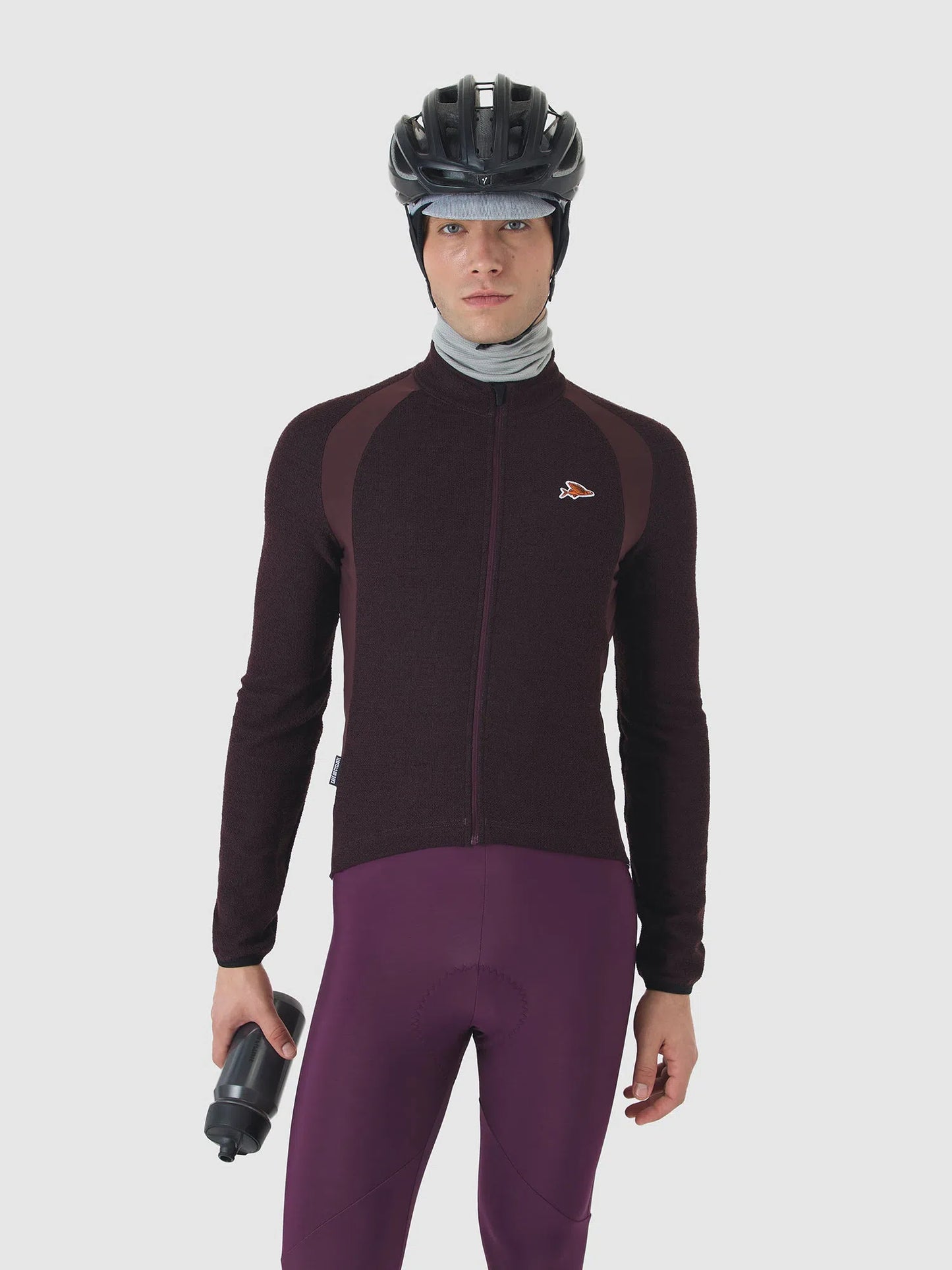 CAFE DU CYCLISTE Margueritte Long Sleeve Jersey - Quetsche