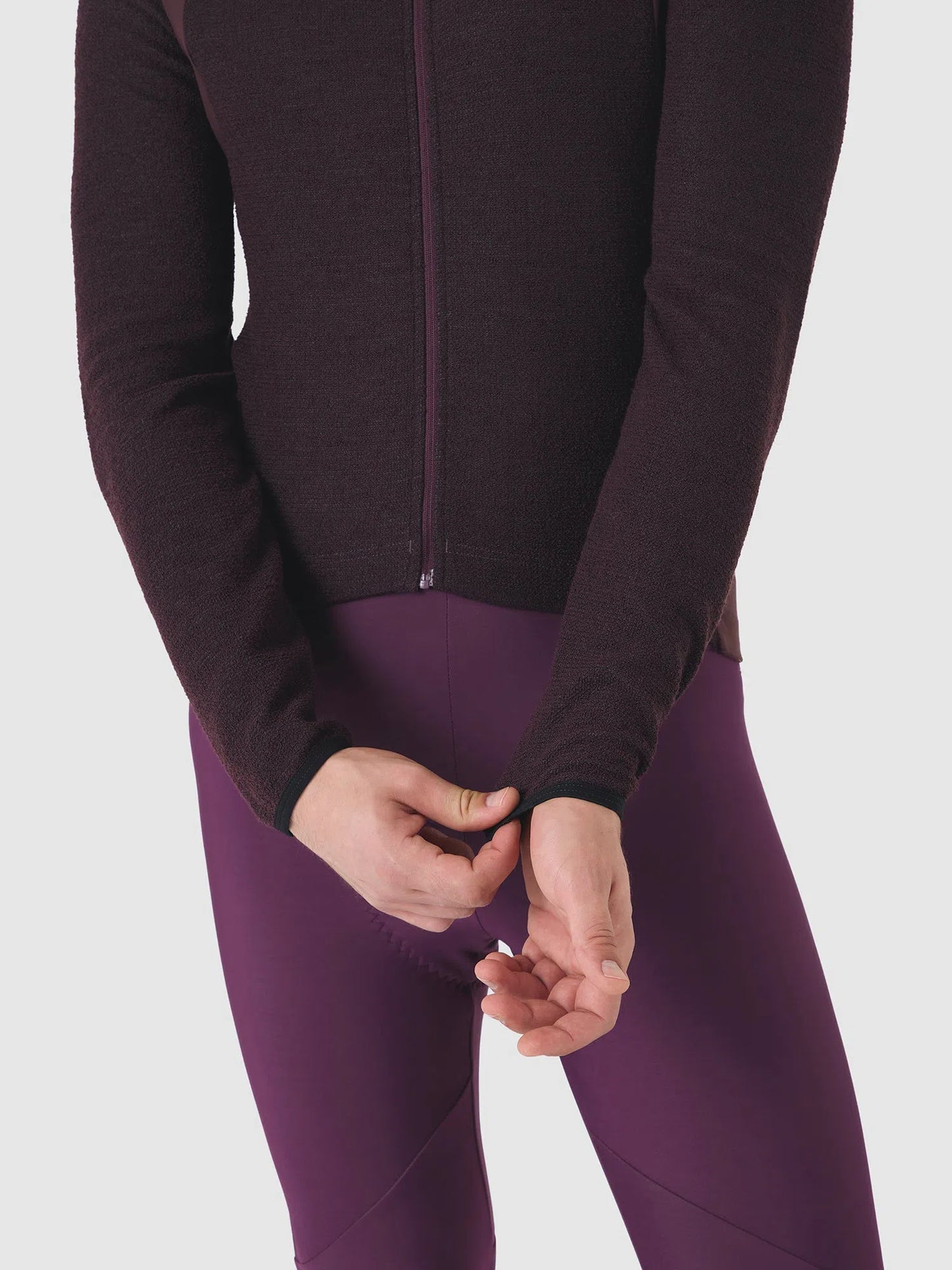 CAFE DU CYCLISTE Margueritte Long Sleeve Jersey - Quetsche
