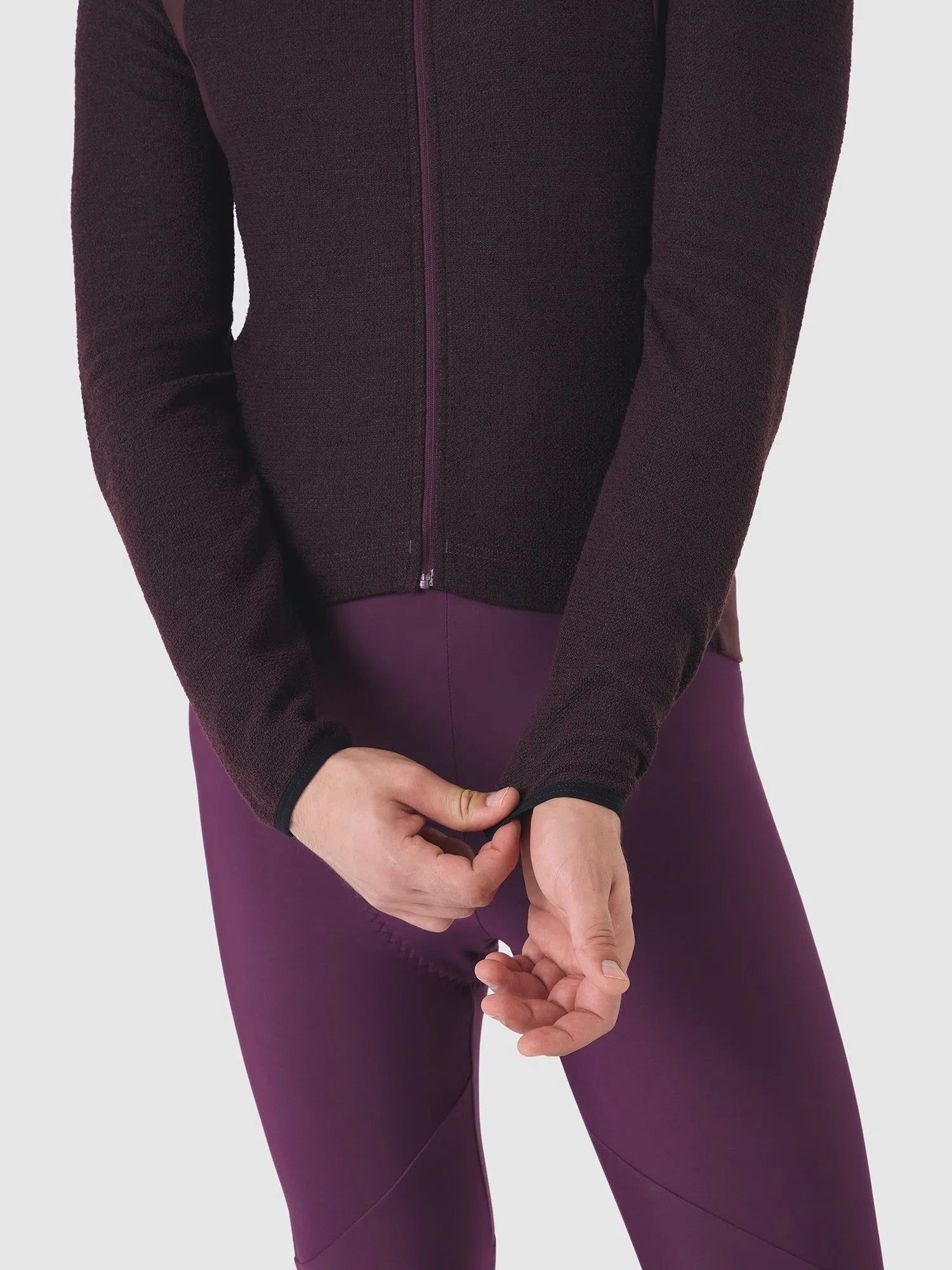 CAFE DU CYCLISTE Margueritte Long Sleeve Jersey - Quetsche