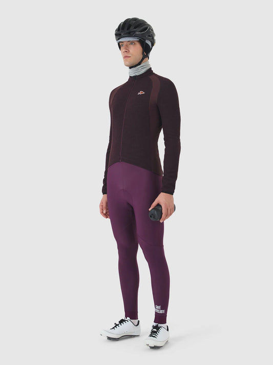 CAFE DU CYCLISTE Margueritte Long Sleeve Jersey - Quetsche
