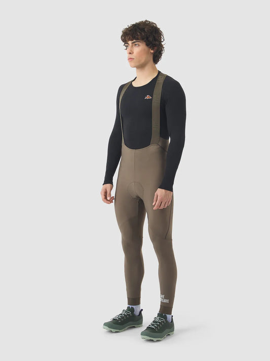 CAFE DU CYCLISTE Marie V2 Winter Bib Tights - Carob