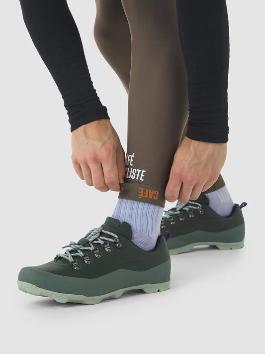 CAFE DU CYCLISTE Marie V2 Winter Bib Tights - Carob