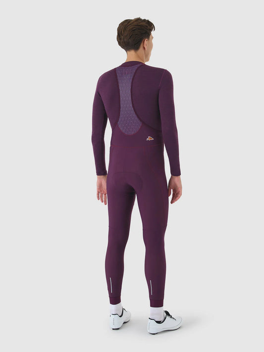 CAFE DU CYCLISTE Marie V2 Winter Bib Tights - Quetsche