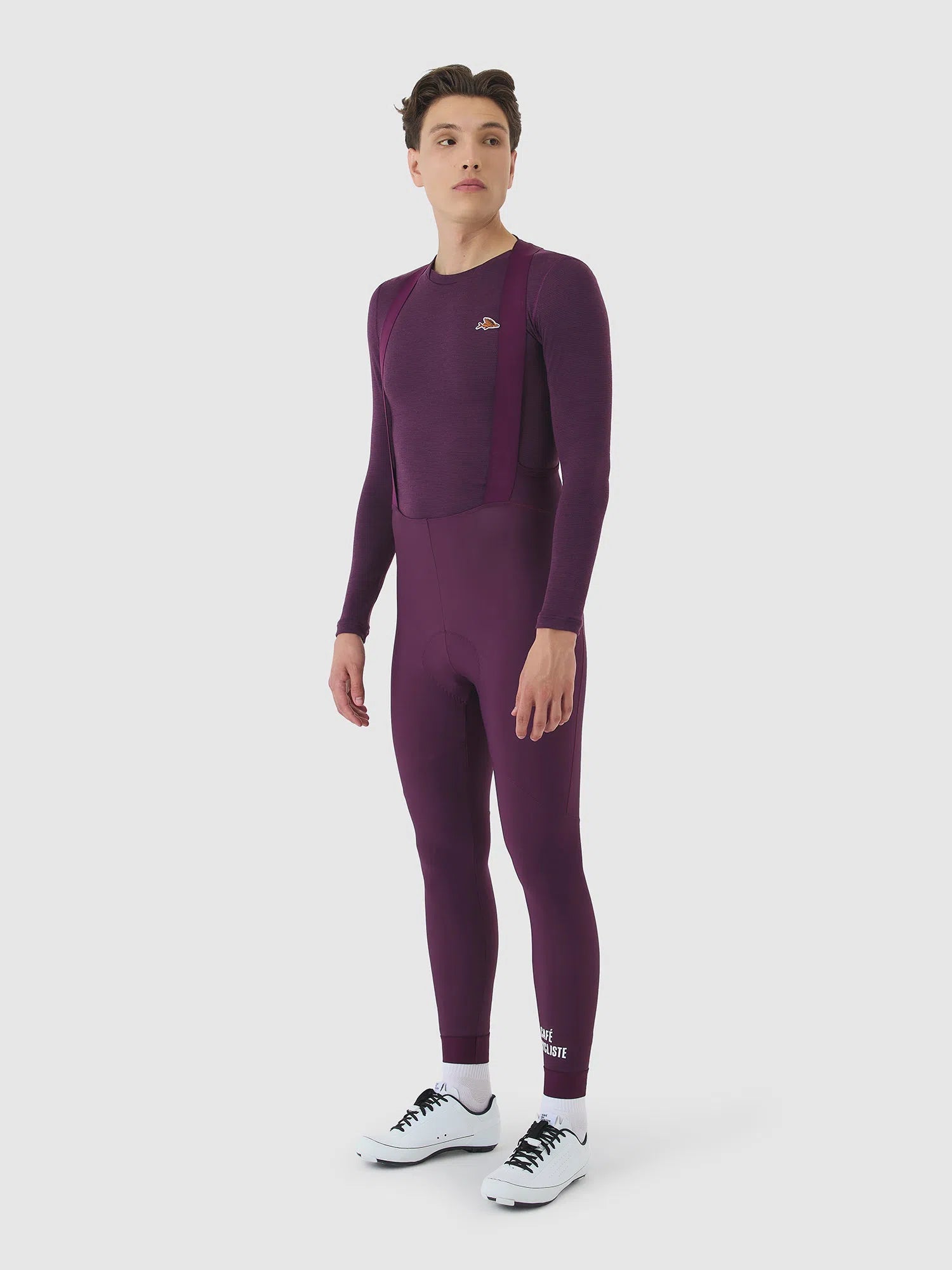 CAFE DU CYCLISTE Marie V2 Winter Bib Tights - Quetsche