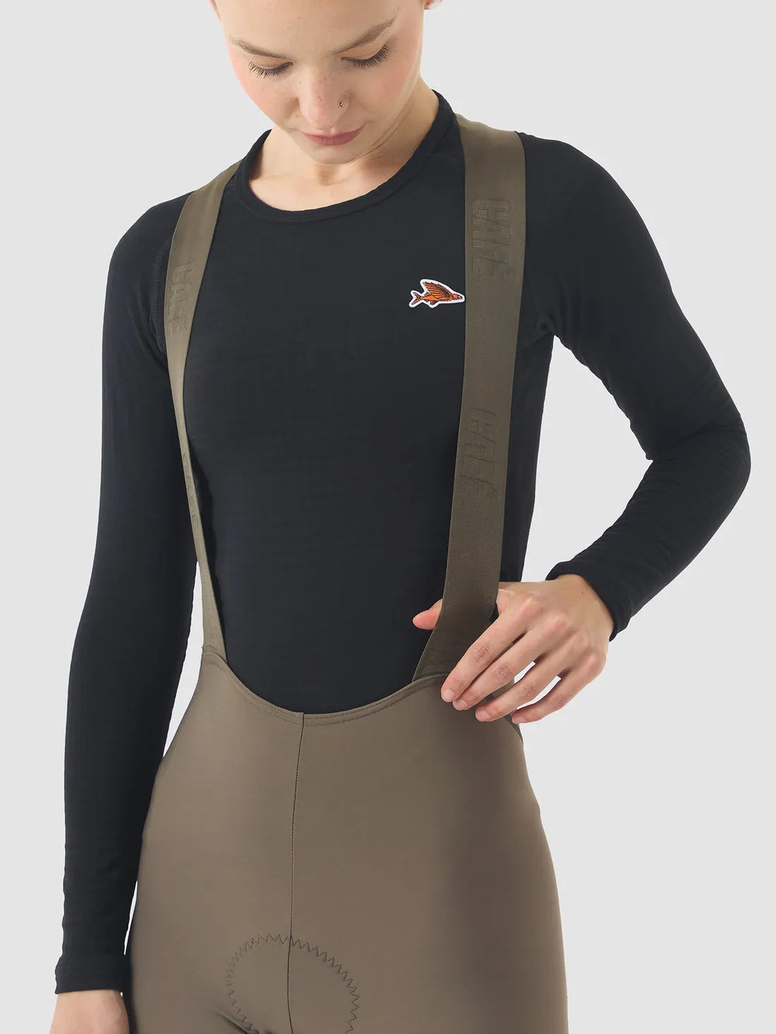 CAFE DU CYCLISTE Marie V2 Winter Women Bib Tights - Carob