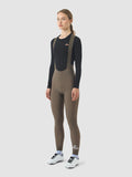 CAFE DU CYCLISTE Marie V2 Winter Women Bib Tights - Carob