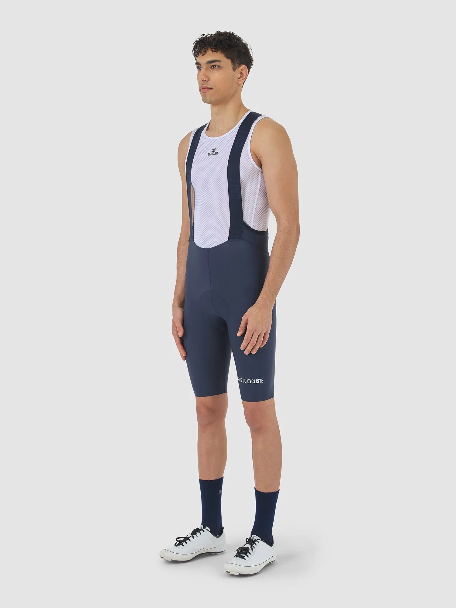 CAFE DU CYCLISTE Marinette Men's Cycling Bib Shorts - Navy