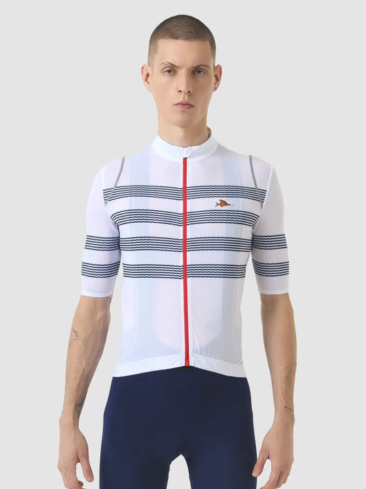 CAFÉ DU CYCLISTE Mona Jersey - Mariniere