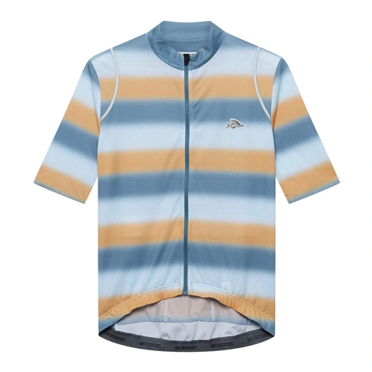 CAFE DU CYCLISTE Mona V2 Cycling Jersey - Deep Water