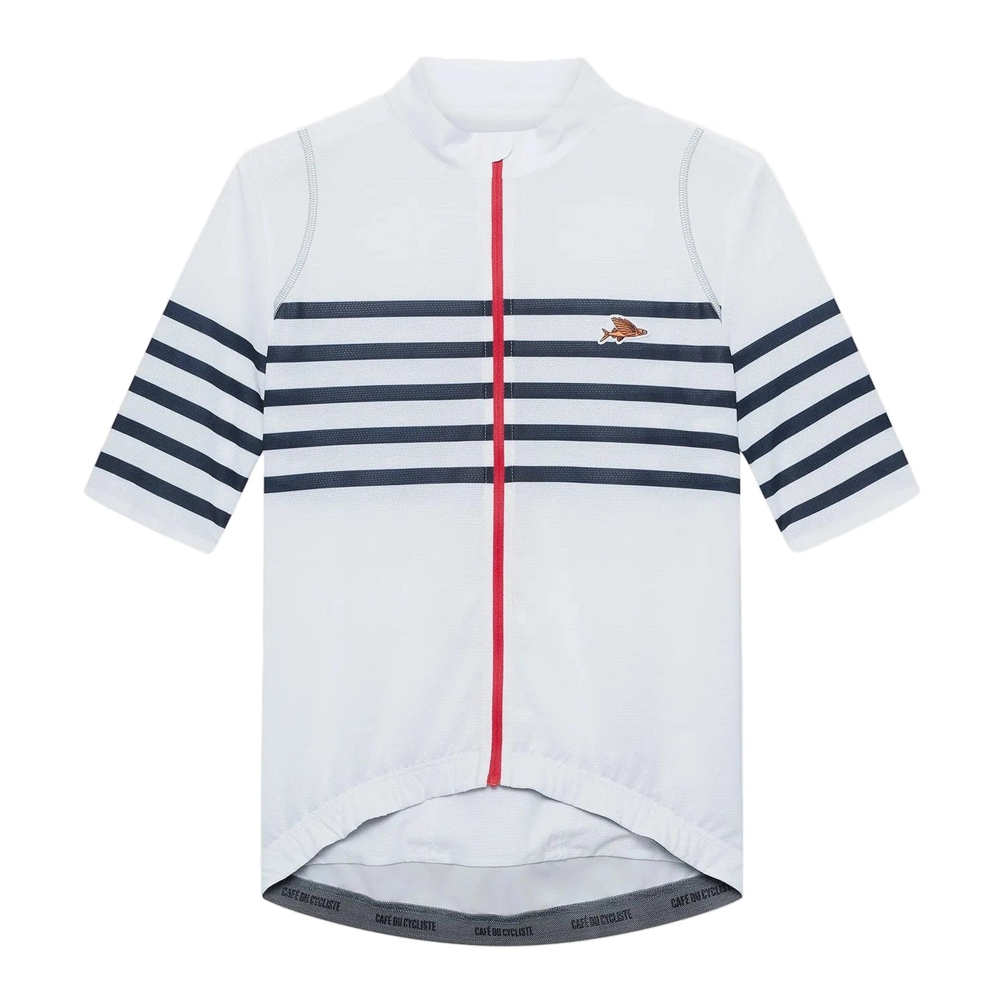 CAFE DU CYCLISTE Mona V2 Jersey - White Classic