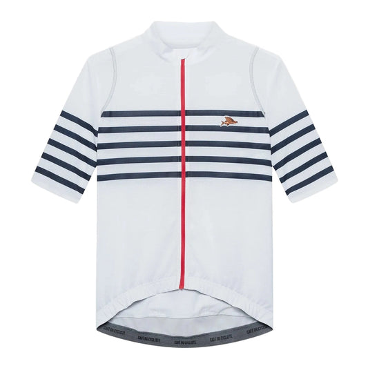 CAFE DU CYCLISTE Mona V2 Jersey - White Classic