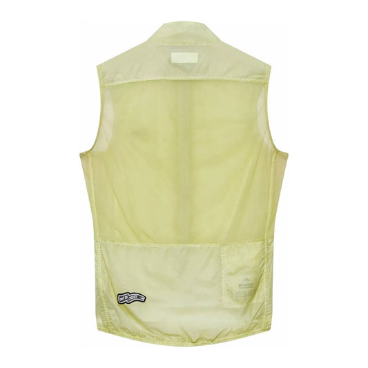 CAFÉ DU CYCLISTE Norine Windproof Gilet - Custom Dye Hay Green