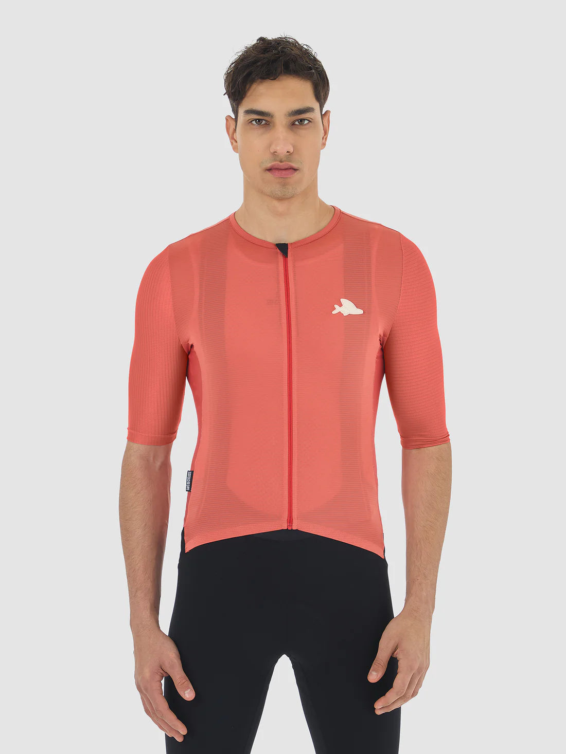 CAFE DU CYCLISTE Olympe Ultralight Cycling Jersey - Cinder Red