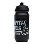 CAFE DU CYCLISTE Ride With Friends Bidon - Transparent Black