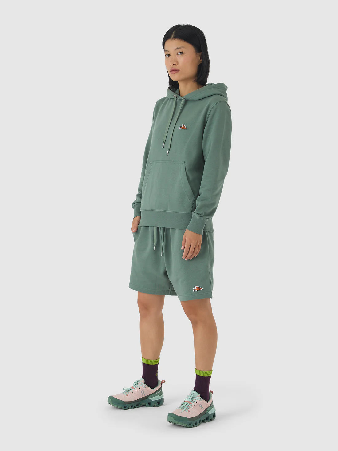 CAFE DU CYCLISTE Rolande Hoodie - Scots Pine