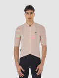 CAFÉ DU CYCLISTE Romy Cycling Jersey - Chalk/Fire