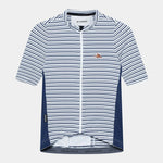CAFE DU CYCLISTE Romy Midweight Jersey - Navy/White