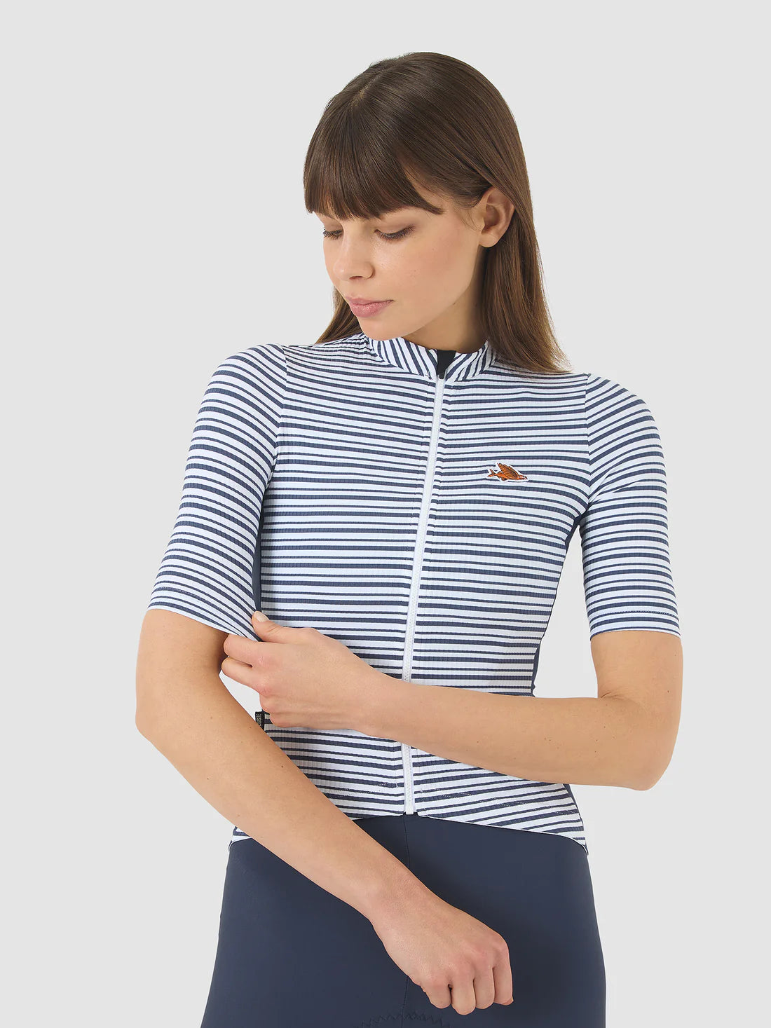 CAFE DU CYCLISTE Romy Women Jersey - Navy/White