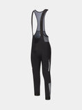 CAFE DU CYCLISTE Rosie Audax Cargo Winter Bib Tights - Black