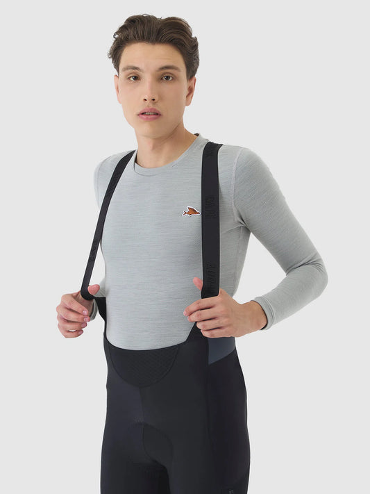 CAFE DU CYCLISTE Rosie Audax Cargo Winter Bib Tights - Black