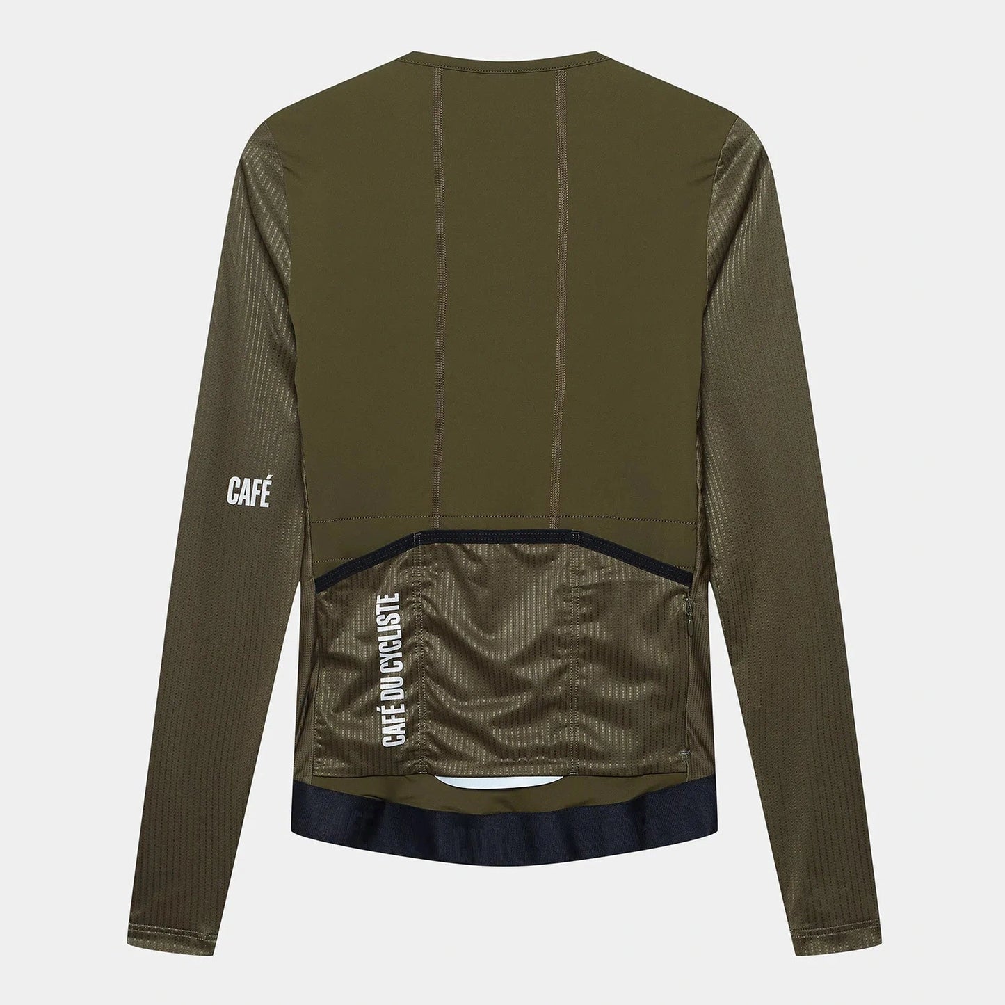 CAFE DU CYCLISTE Roxane Race Long Sleeve Jersey - Khaki