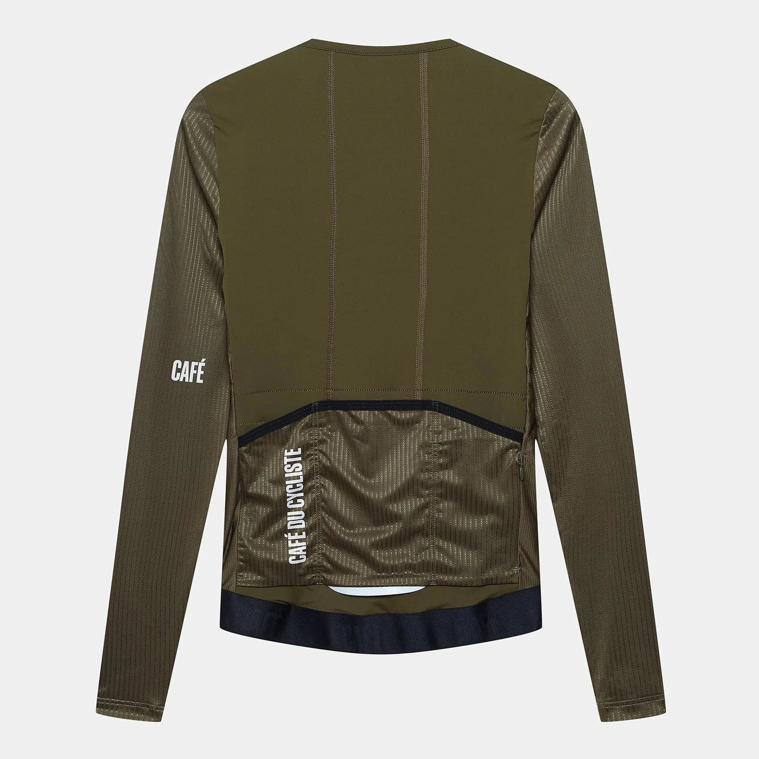 CAFE DU CYCLISTE Roxane Race Long Sleeve Jersey - Khaki