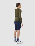 CAFE DU CYCLISTE Roxane Race Long Sleeve Jersey - Khaki